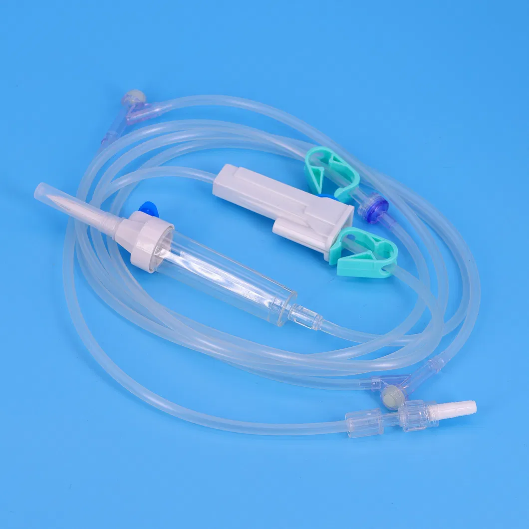 Medical Disposable IV Infusion Set with Ultraviolet Protection